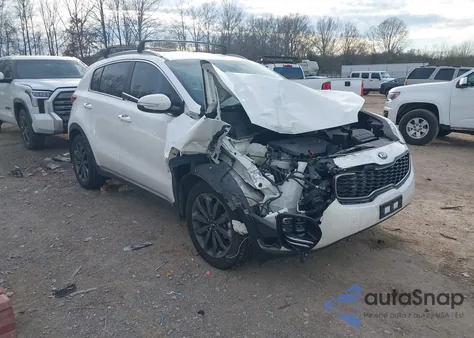 2018 Kia Sportage Ex из США, поврежденный, VIN KNDPNCAC5J7425295